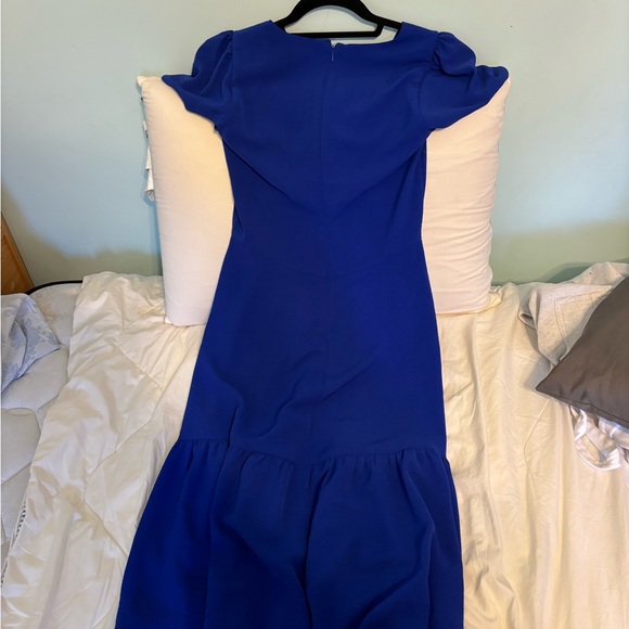 Long blue summer dress - Picture 2 of 5